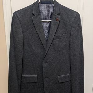 Rw&co slim fit blazer navy blue size medium